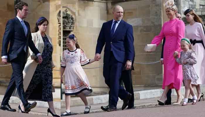 Royal family marks first Easter since Queens death: Pictures