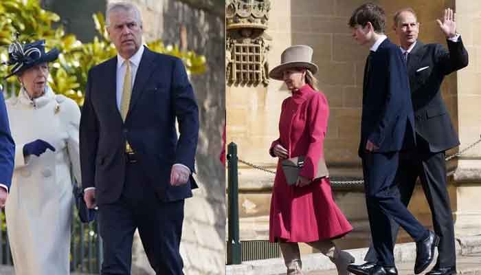 Royal family marks first Easter since Queens death: Pictures