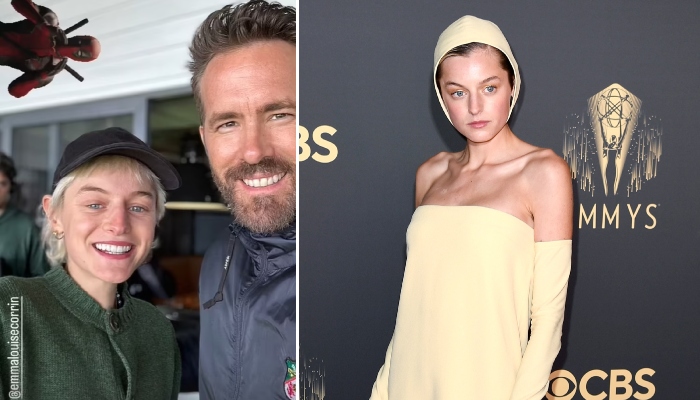 ‘The Crown’s Emma Corrin clicks selfie with Ryan Reynolds at Wrexham game