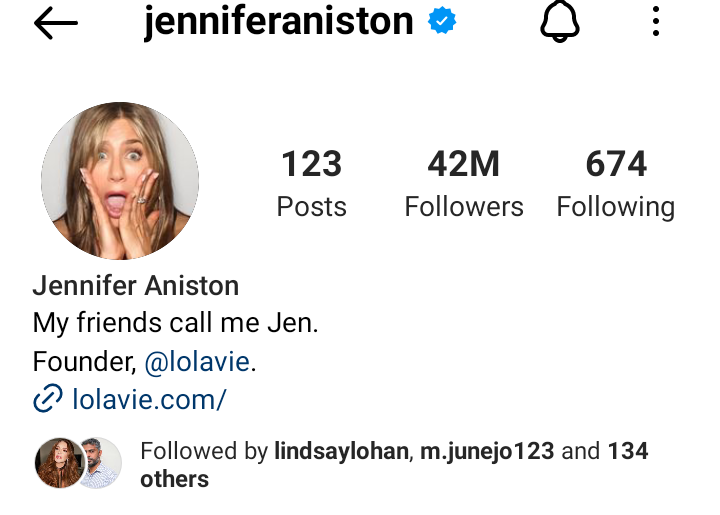 Jennifer Aniston hits new milestone