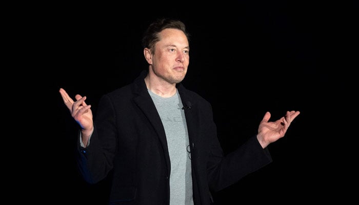 Elon Musk gestures as he speaks during a press conference at SpaceXs Starbase facility near Boca Chica Village in South Texas. — AFP/File