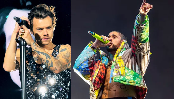 Bad Bunny shades Harry Styles during Coachella performance