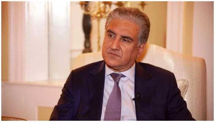 Shah Mahmood Qureshi speaks with AFP on the sidelines of the high-level 76th session of the UN General Assembly in New York on September 20, 2021.— AFP/File