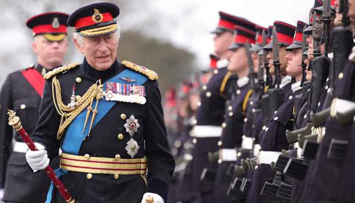 King Charles gives shout out to his sons Prince William, Harry during speech at Sandhurst