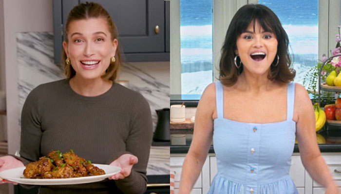 Hailey Bieber accused of copying Selena Gomez over her new cooking show