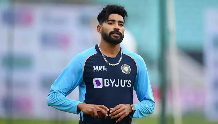 Mohammed Siraj. —BCCI