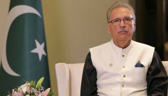 President Dr Arif Alvi is pictured in this undated file photo. — APP