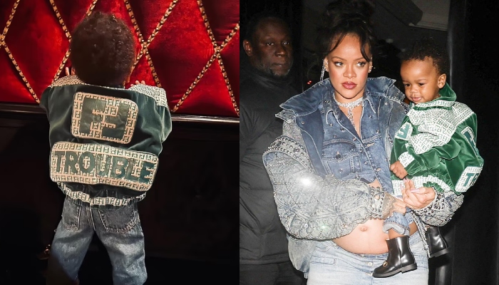 Rihanna wows fans with son’s exclusive clothing statement by Fendi