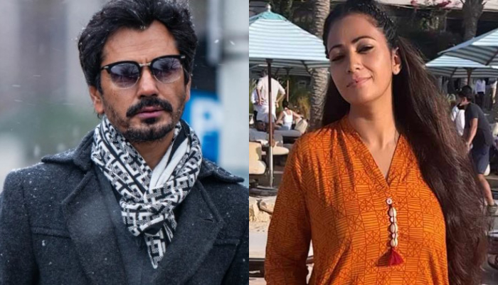 Nawazuddin Siddiquis wife Aaliya Siddiquii and children return back to Dubai