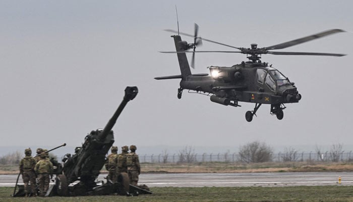 Apache helicopter crash in Alaska leaves three dead