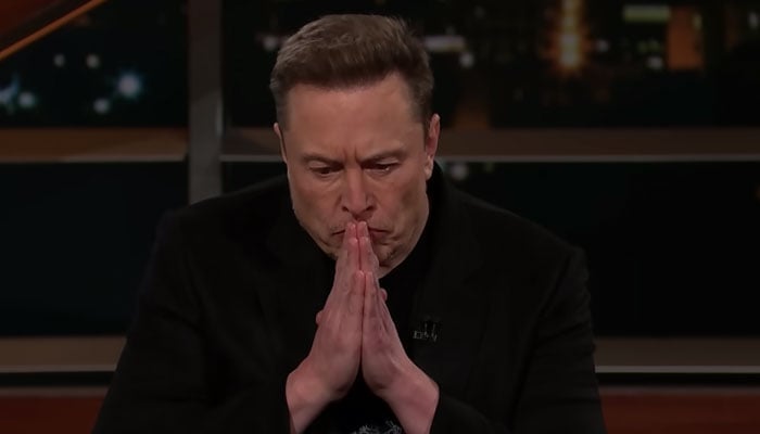 CEO SpaceX and Twitter Elon Musk while talking in an interview with HBOs Real Time with Bill Maher aired on April 29, 2023. — Screengrab/YouTube/Real Time with Bill Maher