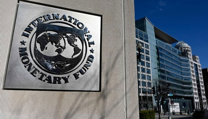 A logo of the International Monetary Fund (IMF). — Reuters/File