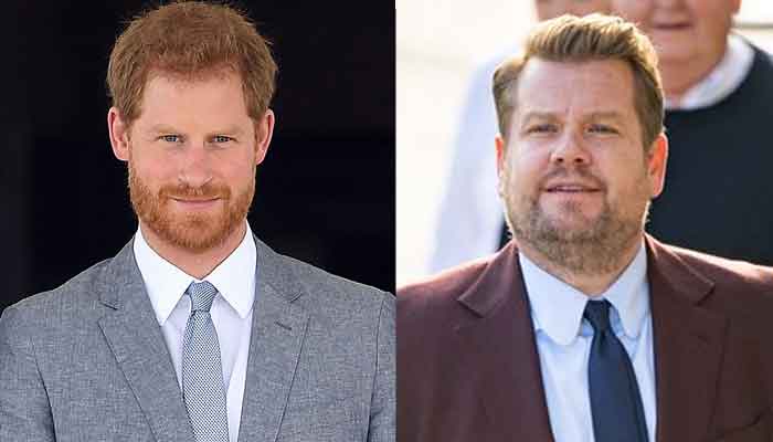 Prince Harry pays special tribute to James Corden