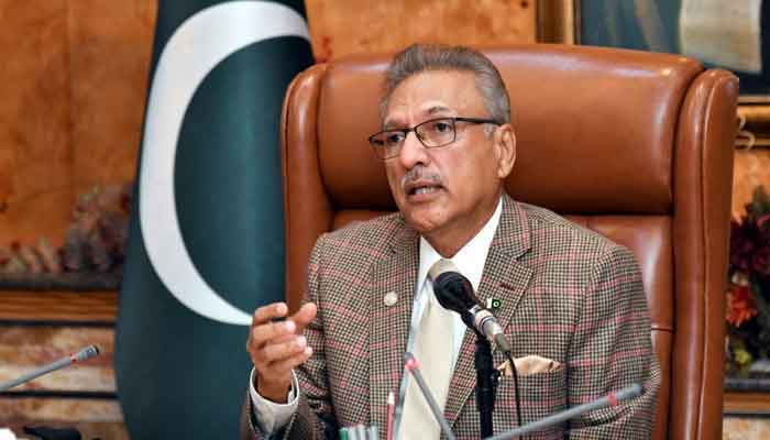 President Arif Alvi. —Radio Pakistan/File