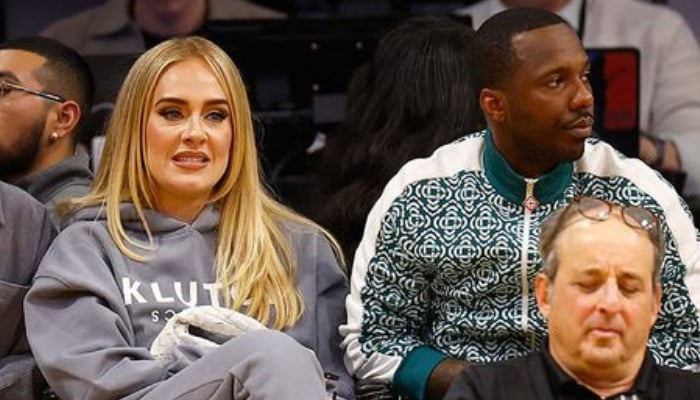 Adele Sits Courtside With Boyfriend Rich Paul at Lakers Game