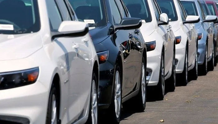 A representational image of cars lined up at a showroom. — Reuters/File