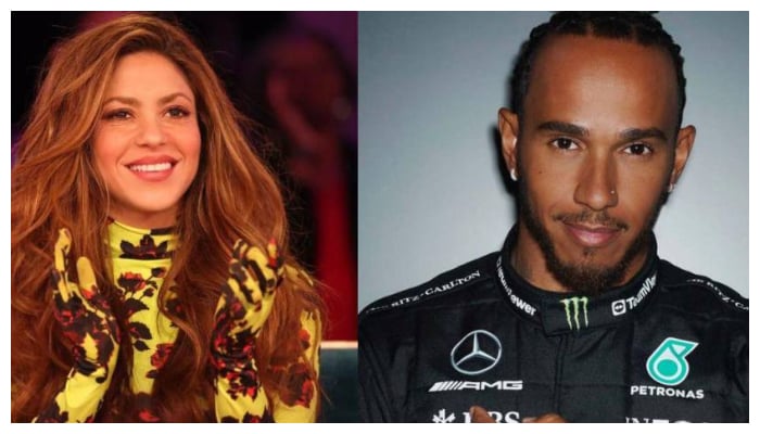 Shakira had dinner with Formula One champion Lewis Hamilton in Miami