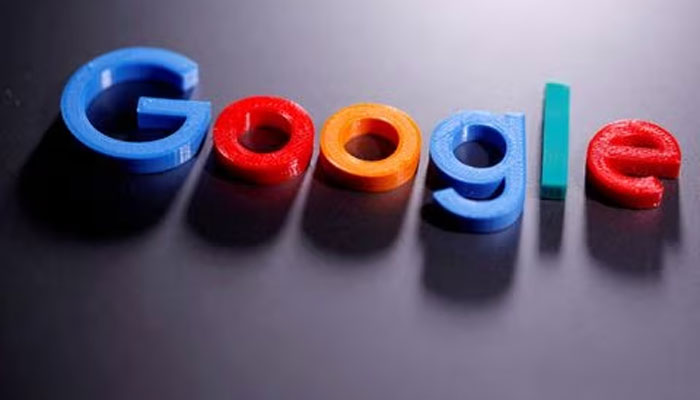 A 3D-printed Google logo is seen in this illustration taken April 12, 2020. —Reuters