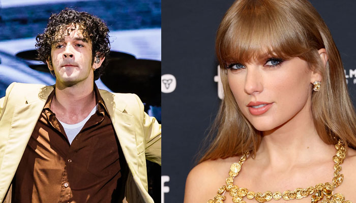 Healy’s appearance comes a day after he and Taylor were seen reportedly kissing