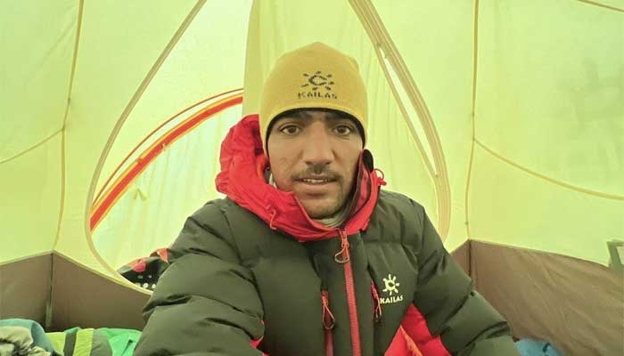 He is the first Pakistani to climb the world’s high peak without the aid of supplemental oxygen. — Auhtor