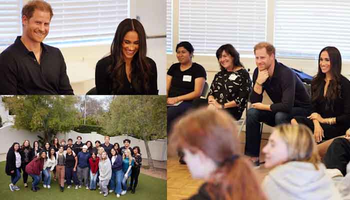 Meghan Markle, Prince Harry hold discussions about mental health with teenagers