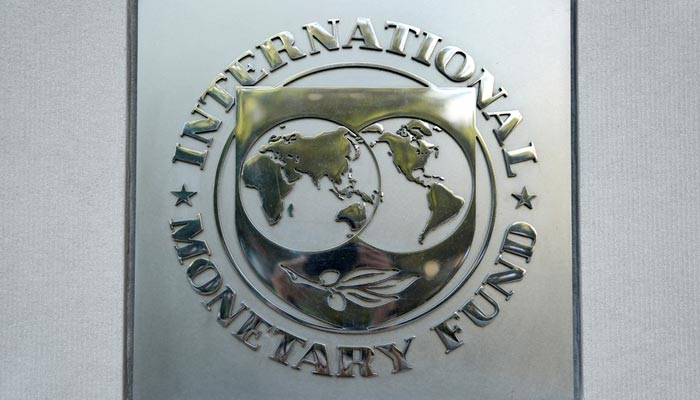 International Monetary Fund logo is seen at the IMF headquarters building during the IMF/World Bank annual meetings in Washington, US, October 14, 2017. — Reuters