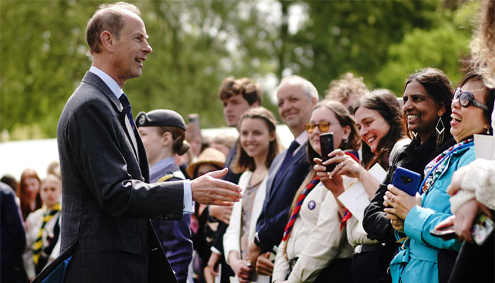 Prince Edward hosts Gold Award celebrations at Buckingham Palace