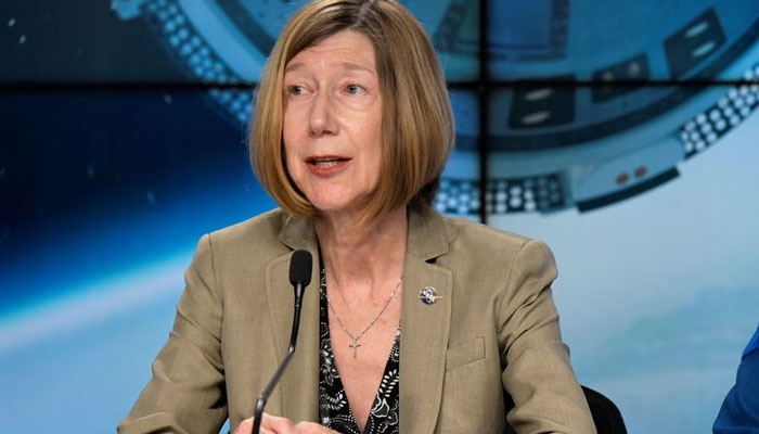 NASAs Kathy Lueders talks about the upcoming launch of Boeings CST-100 Starliner spacecraft aboard a United Launch Alliance Atlas 5 rocket on a second unpiloted test flight to the ISS during a news conference at the Kennedy Space Center, at Cape Canaveral, Florida, US. — Reuters/File