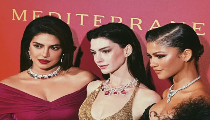 Priyanka Chopra, Anne Hathaway and Zendaya raise fashion quotient at  Bulgari's event: PICS