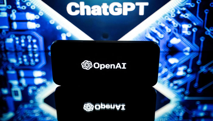 This photo shows screens displaying the logos of OpenAI and ChatGPT. — AFP/File