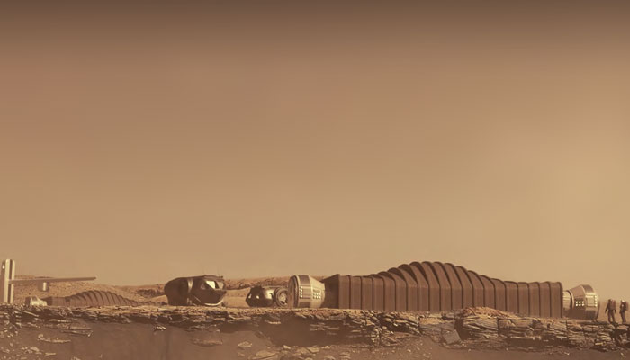 Mars Dune Alpha Conceptual Render: Visualization on Mars. — Nasa via Icon