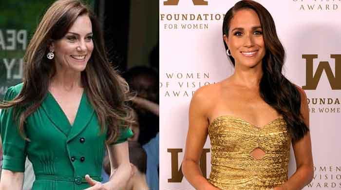 It's game, set and match to the Duchess: Kate Middleton beats Kim