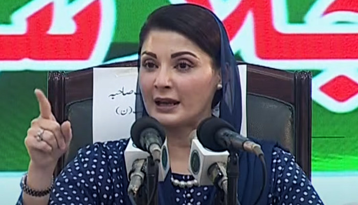 ‘صفر پر واپس’: مریم نے پی ٹی آئی کے ٹوٹنے کو ‘کرما’ قرار دیا