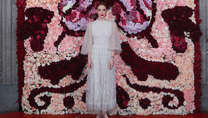 Riley Keough makes appearance at the front row of Dior 2024 fashion ...