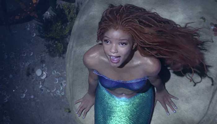 The Little Mermaid star Halle Bailey says she just focuses on positivity