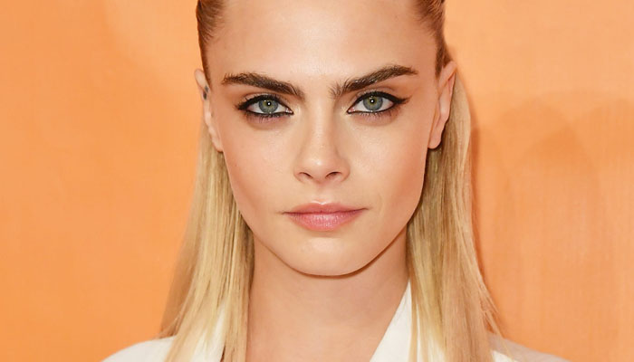 Cara Delevingne Stuns In Blue Suit At 74th Annual Parsons Benefit In New York 5697