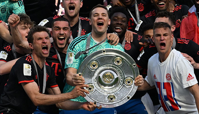 Bayern Munich Clinches 11th Consecutive Bundesliga Title In Nail-biting ...