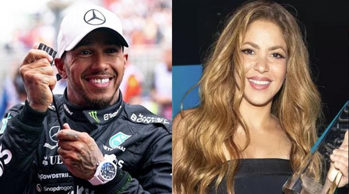 Shakira in no rush to define her relationship with Lewis Hamilton after ...