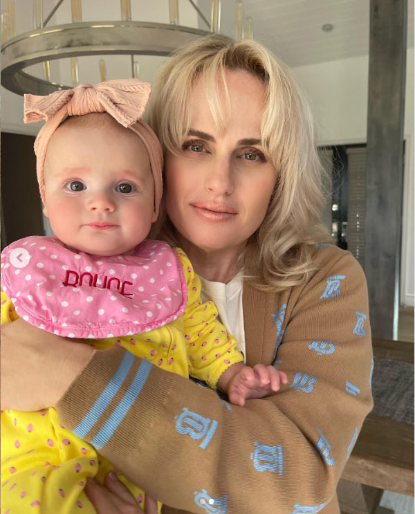 Pics: Rebel Wilson cuddles daughter Royce Lillian in adorable snaps