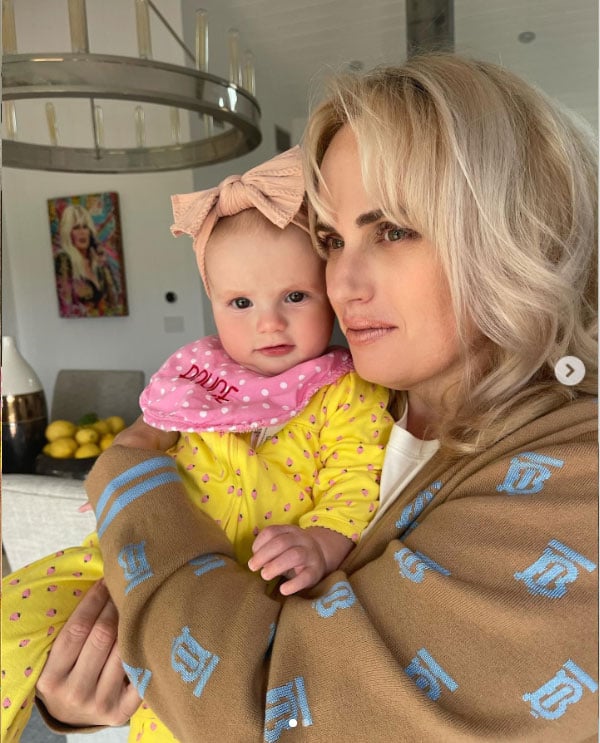 Pics: Rebel Wilson cuddles daughter Royce Lillian in adorable snaps