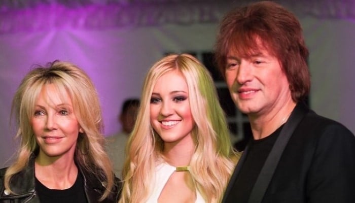 Heath Locklear got together with ex- Richie Sambora for daughter Avas graduation