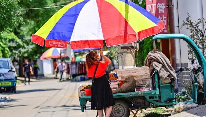 Beijings previous record temperature for mid-June was 39.1 degrees on June 13, 2000 © STR / AFP