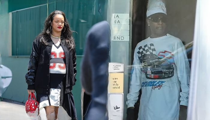 Pregnant Rihanna looks stunning as she steps out with boyfriend A$AP Rocky