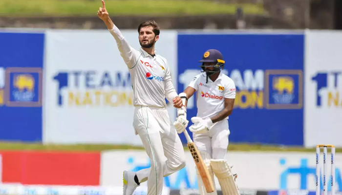 Fast bowler Shaheen Afridi. — AFP/File