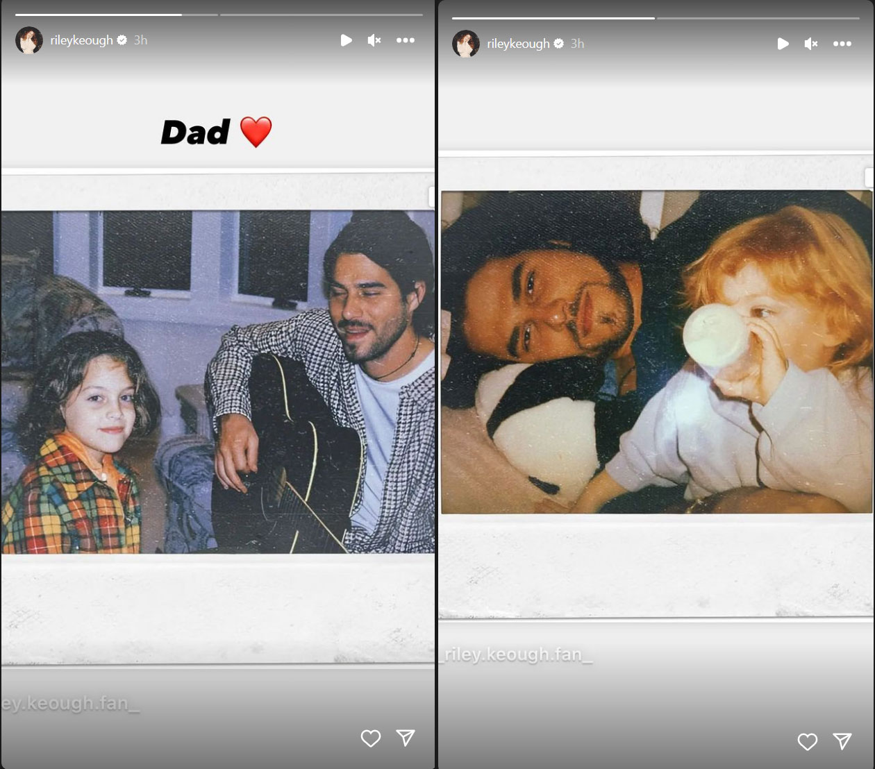 Riley Keough shares sweet Father’s Day tribute for dad Danny Keough