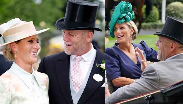 Zara, Mike Tindall enjoy couple moment during Royal Ascot carriage ride