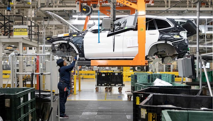 An employee works at the BMW manufacturing plant in Greer, South Carolina, U.S., October 19, 2022. — Reuters