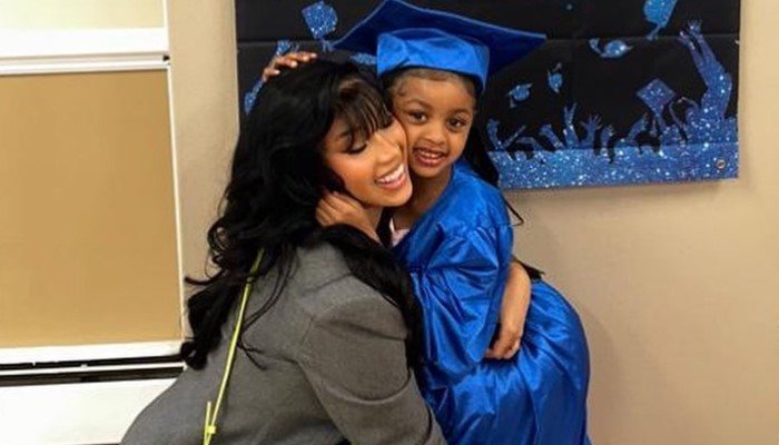 Cardi Bs daughter, Kulture Kiari, shines at pre-kindergarten graduation