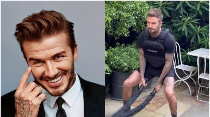 David Beckham impresses fans with intense 30-minute workout for Olympic day