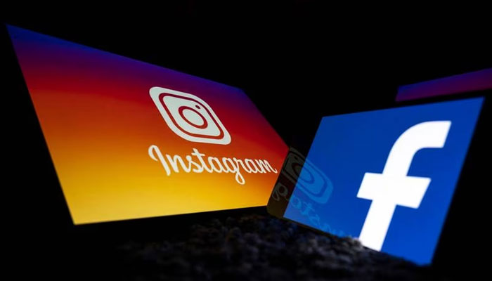 This representational picture shows logos of Metas Facebook and Instagram displayed on smartphone screens. — AFP/File